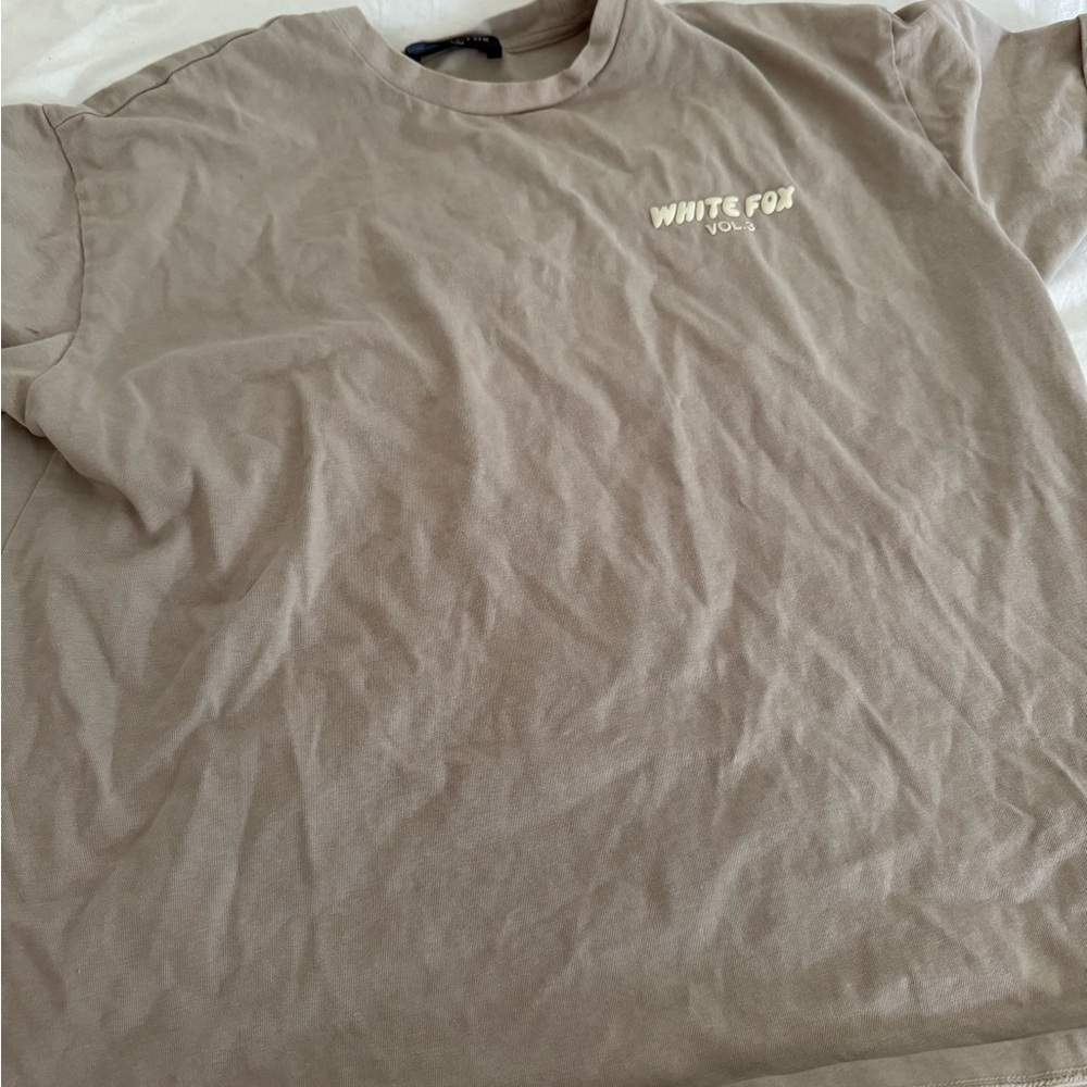 white fox t shirt